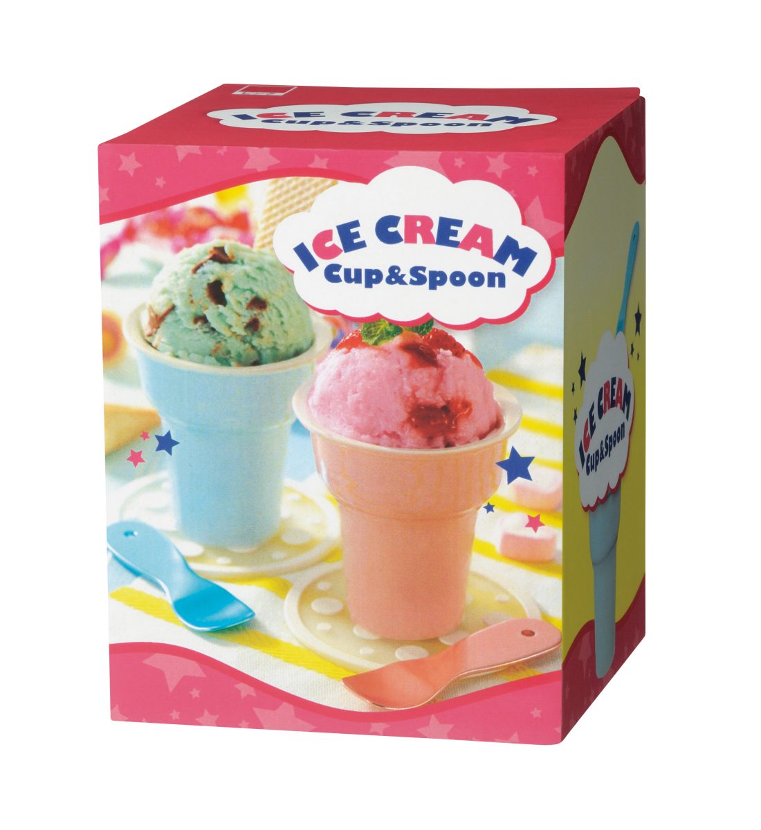 アイスクリームカップ＆スプーンセット