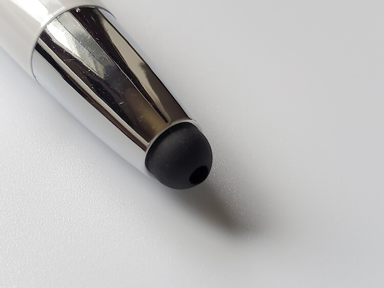 「COLOMO(カラモ)衛生多機能ボールペン」のタッチペン部分