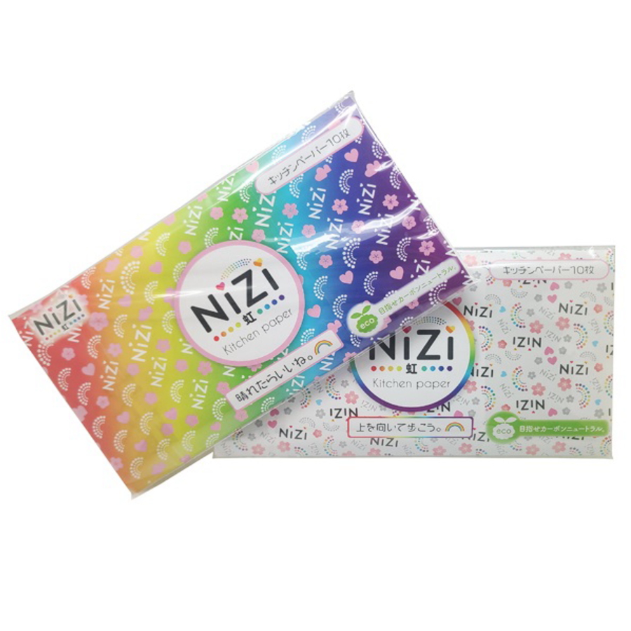 NiZi キッチンペーパー 10枚（ポリ袋入）