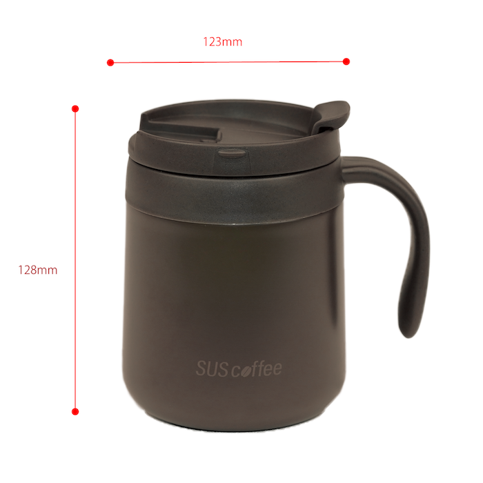 コーヒーサーモマグカップ350ml　#suscoffee